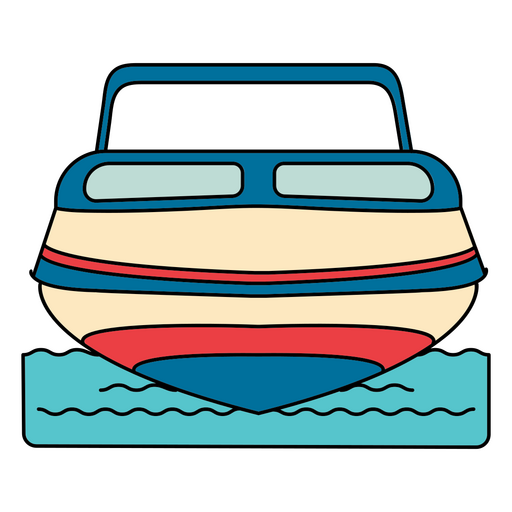 Rangerboot-Wassertransport PNG-Design