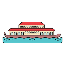 Transport von Wasserbooten auf der Fährseite PNG-Design
