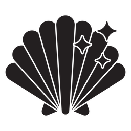 Shell schnitt Funken heraus PNG-Design