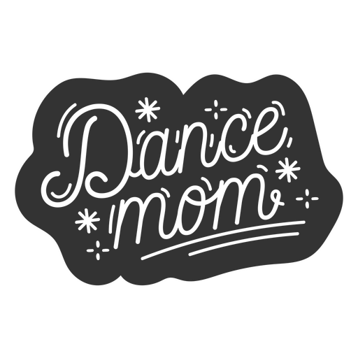 Citação de família de mãe de dança