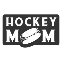  Hockey mom family quote PNG Design Transparent PNG