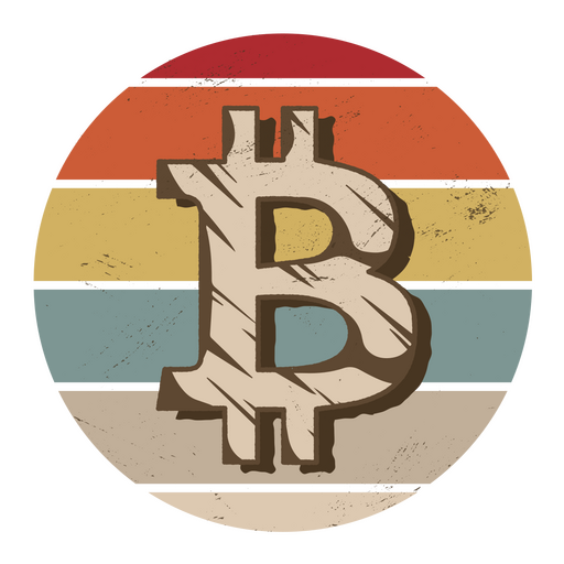 ícone de dinheiro de criptomoeda bitcoin Desenho PNG