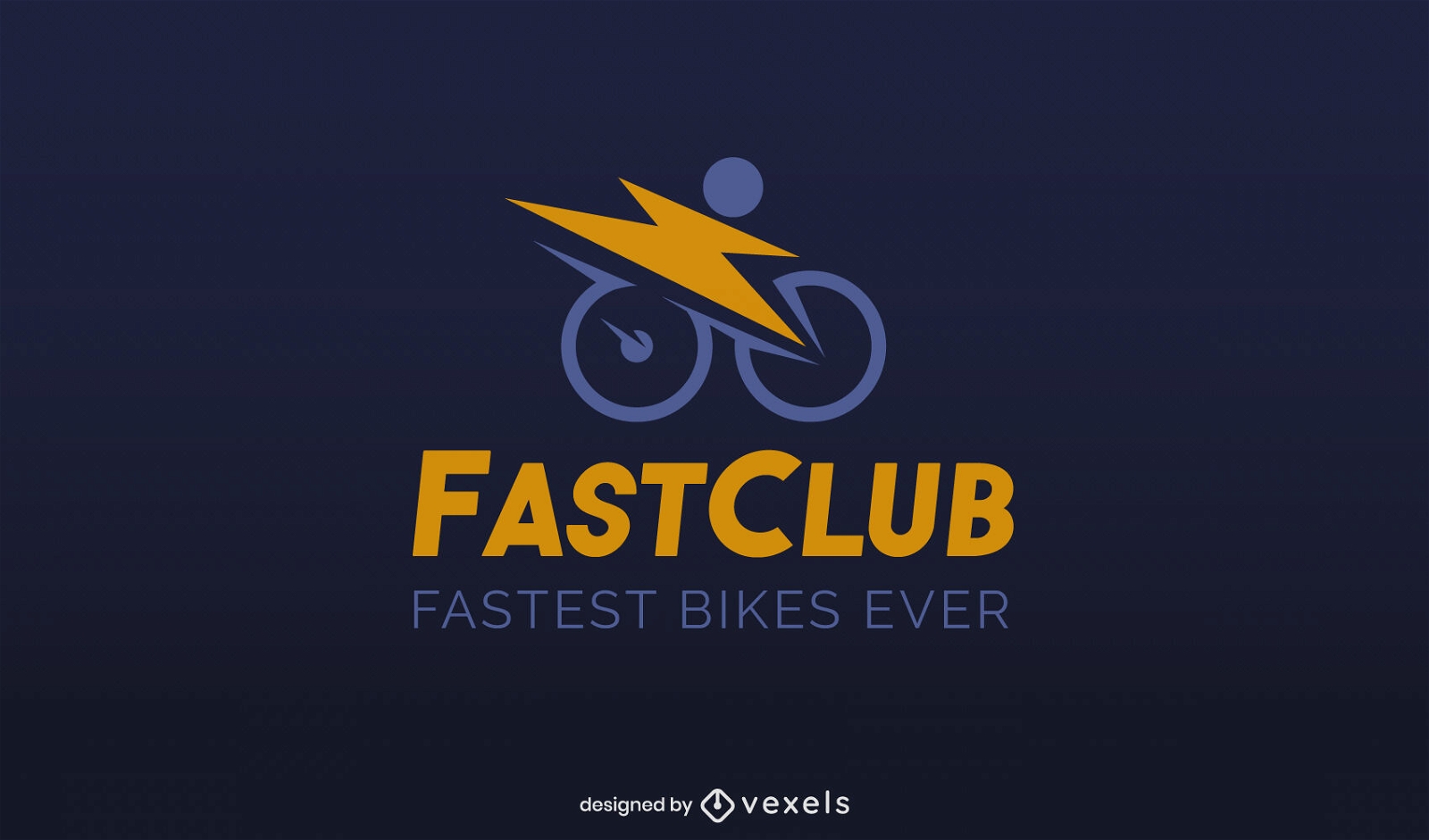 Lightning bike flaches Logo
