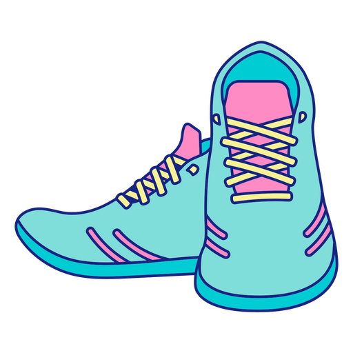 roupas de sapatos dianteiros de maratona Desenho PNG