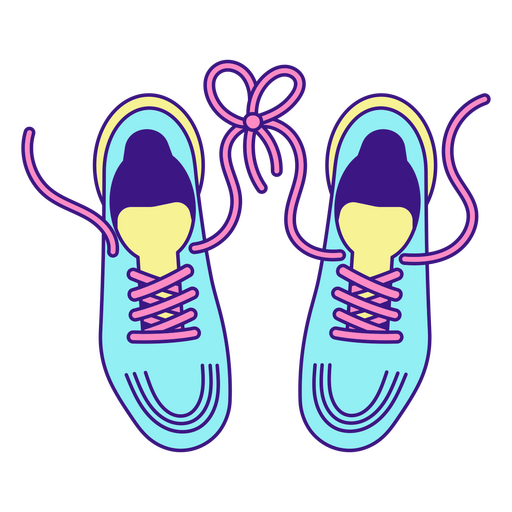 Marathon running love clothes shoes PNG Design