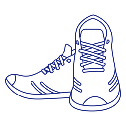 Running marathon side clothes shoes PNG Design Transparent PNG