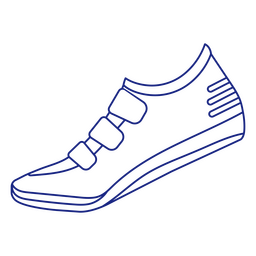 Laufende Sportschuh-Marathonkleidung PNG-Design