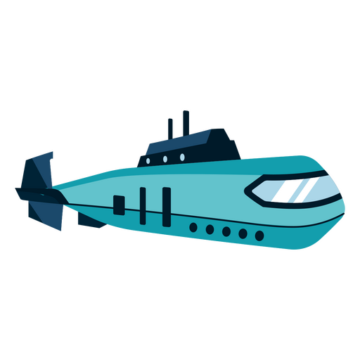 Submarino mar marina marina transporte Diseño PNG