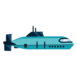 Submarine sea marine transport PNG Design