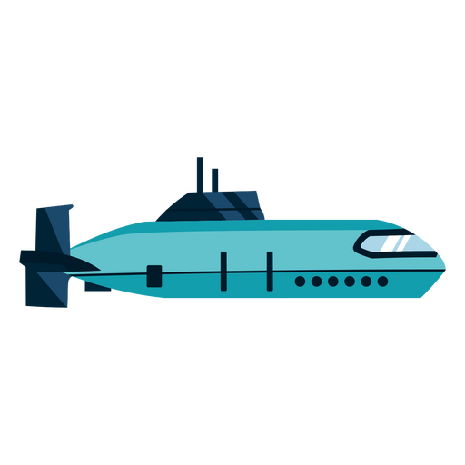 Transporte Marítimo Submarino Desenho PNG