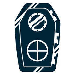 Transporte de porta marítima submarina Desenho PNG