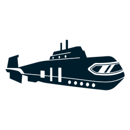 Transporte submarino de barco Desenho PNG