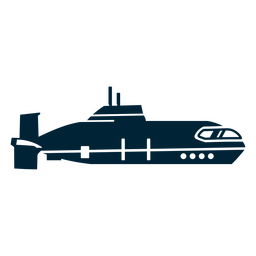 Boat submarine navy transport PNG Design
