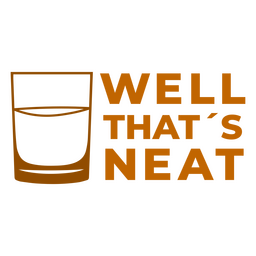Funny whisky quote badge PNG Design Transparent PNG