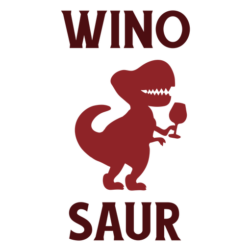 Divertida insignia de cita de bebida de vino Diseño PNG