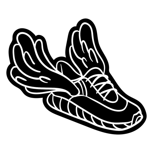 Marathon wings shoe
