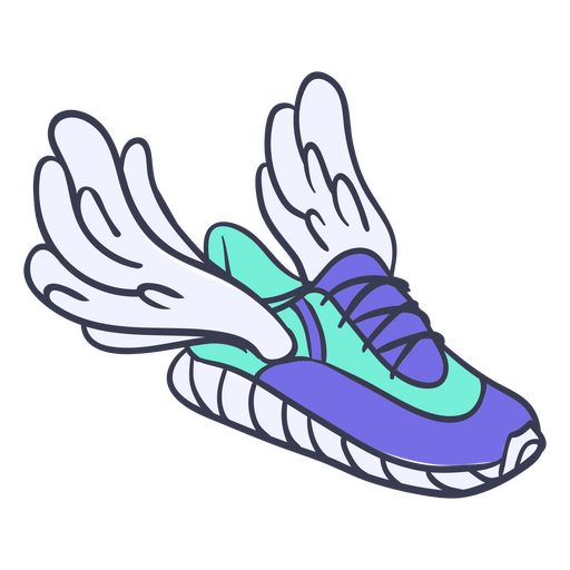 Marathon sport wings shoe