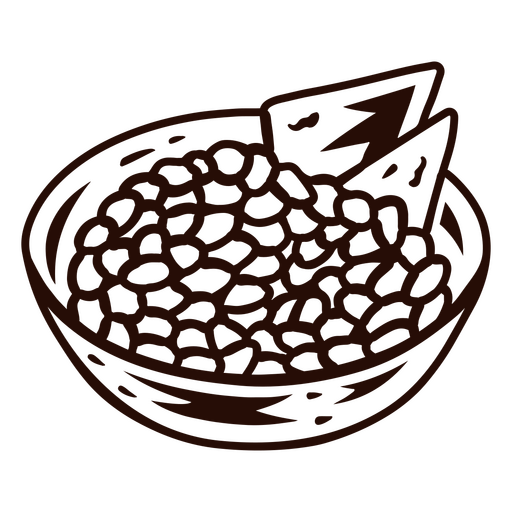 Comida nachos refeição simples Desenho PNG