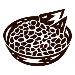 Feijão corta comida Desenho PNG