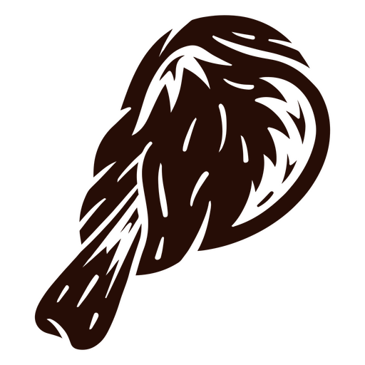 Hähnchenkeulen ausgeschnitten PNG-Design