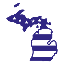 Estados de duotono de Michigan