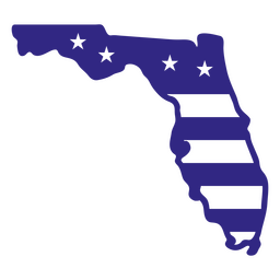 Estados de Florida con duotono