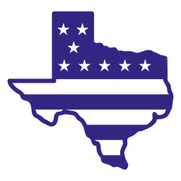 Estados duotônicos do Texas Desenho PNG