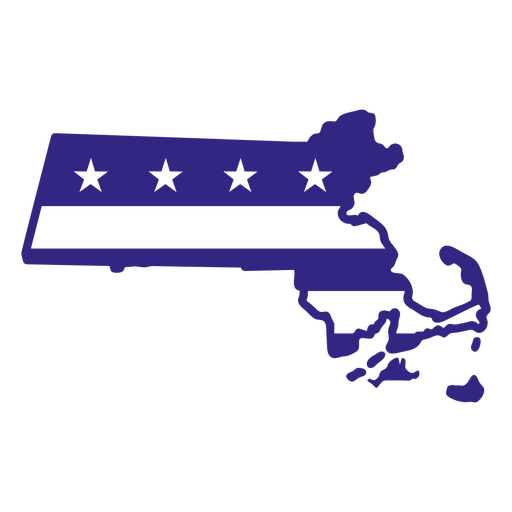 Massachusetts-Duotone-Staaten