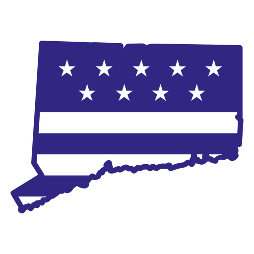 Estados duotônicos de Connecticut Desenho PNG