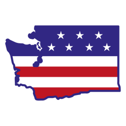 Washington color stroke states