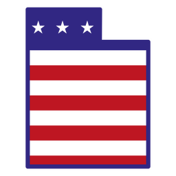 Utah-Farbstrichstaaten PNG-Design