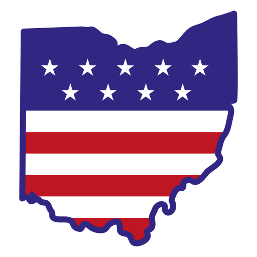 Estados de trazo de color de Ohio