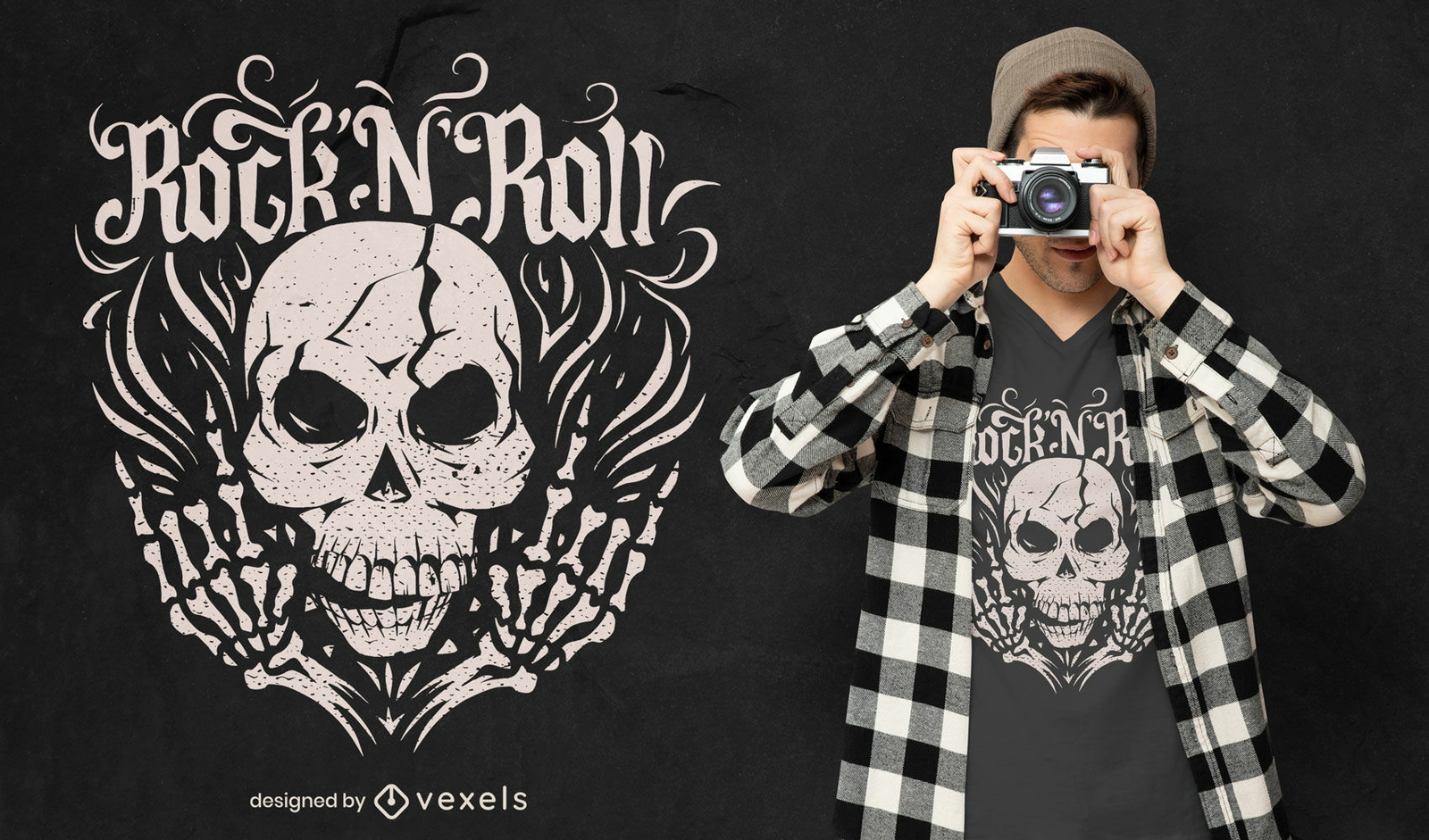 Rock T Shirt Vector Designs & More Merch