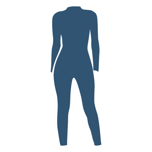 Diving suit silhouette