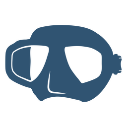 Tauchmaskenausschnitt PNG-Design
