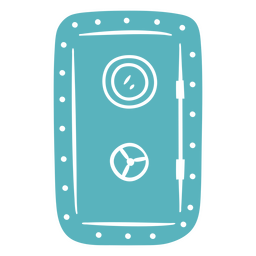 Submarino recortado porta Desenho PNG