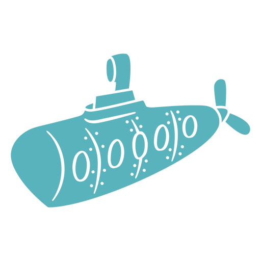 Vintage U-Boot ausgeschnitten PNG-Design