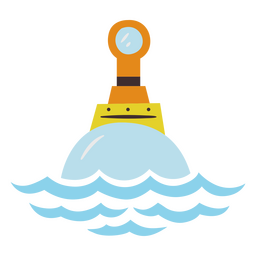U-Boot-Flachfront PNG-Design Transparent PNG