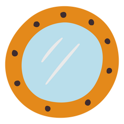 U-Boot-Flachfenster PNG-Design