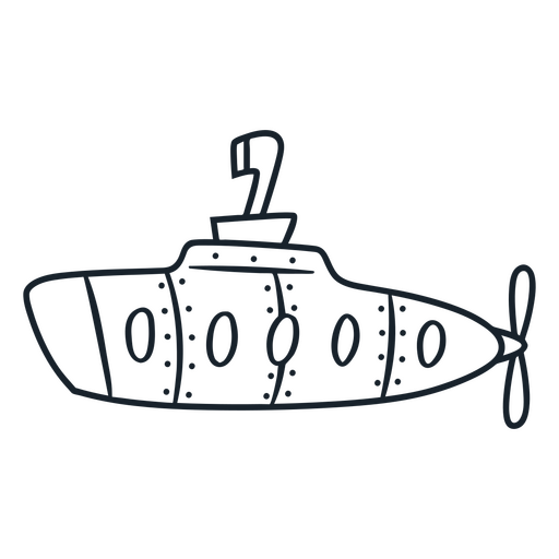 U-Boot-Hub Vintage PNG-Design