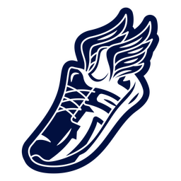 Running marathon sport wing shoe PNG Design Transparent PNG