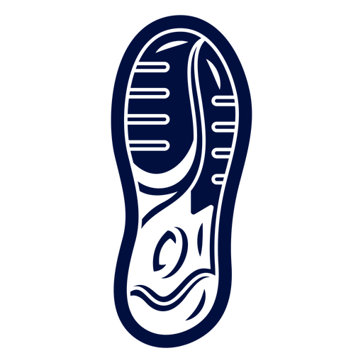 Marathon foot sole sport shoe PNG Design