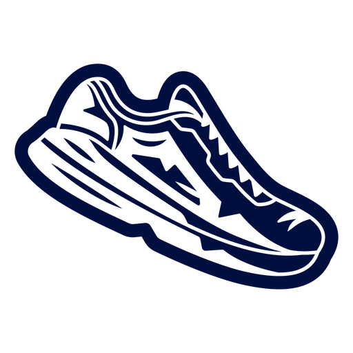 sapato esporte simples de maratona Desenho PNG
