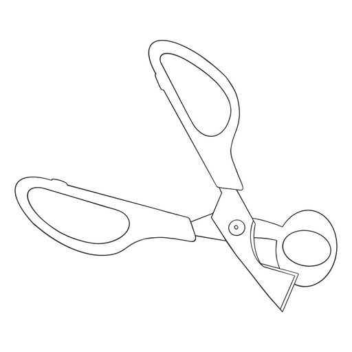 Scissors PNG Designs for T Shirt & Merch