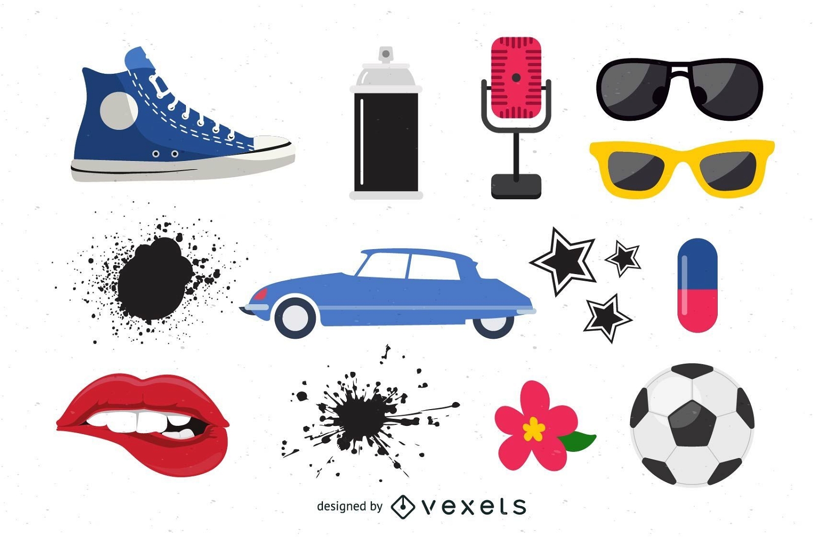 Various objects vector