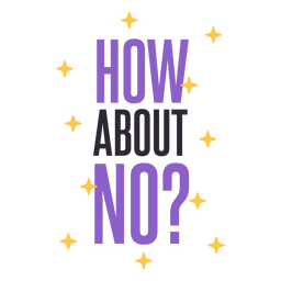 No funny antisocial quote badge PNG Design