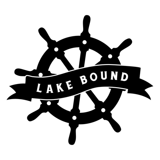 Seegebundenes Wasseraktivitäts-Zitat-Abzeichen PNG-Design