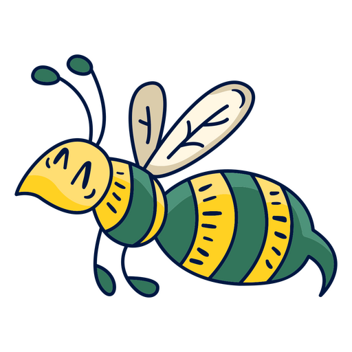 Nature bee animal PNG Design