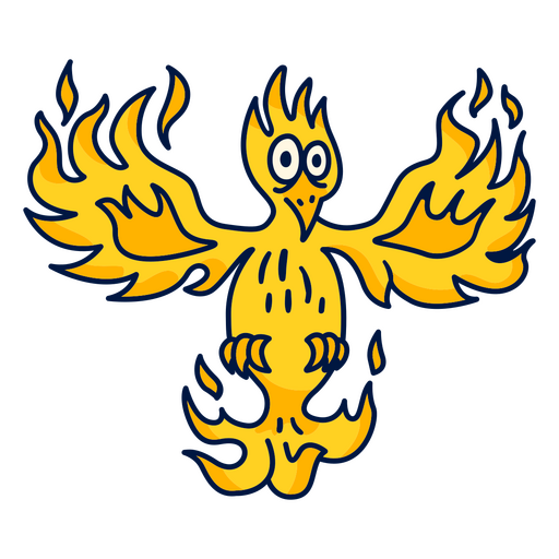 Animal de criatura mitológica de Phoenix Desenho PNG