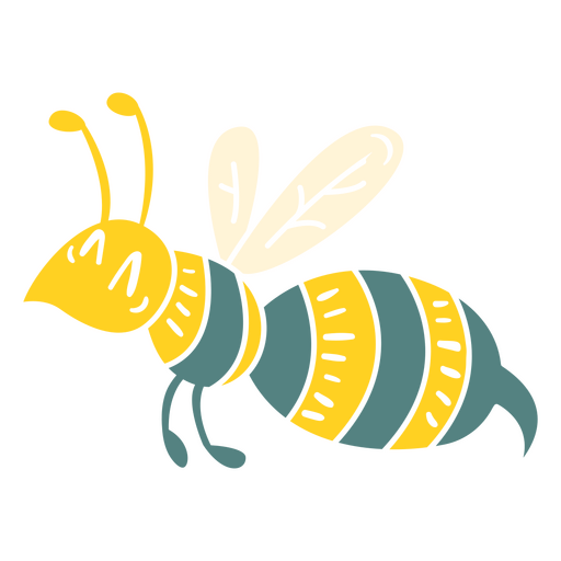 Animal simple bee  PNG Design